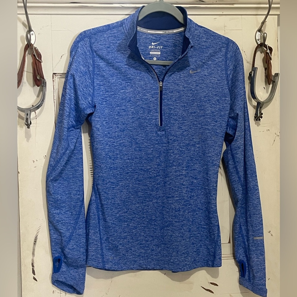 Women’s Nike Blue Dri-Fit Running Top NWOT